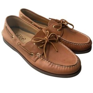 Men's Sperry Gold Cup Authentic Original Boat Shoe Color tan  Men’s 12W